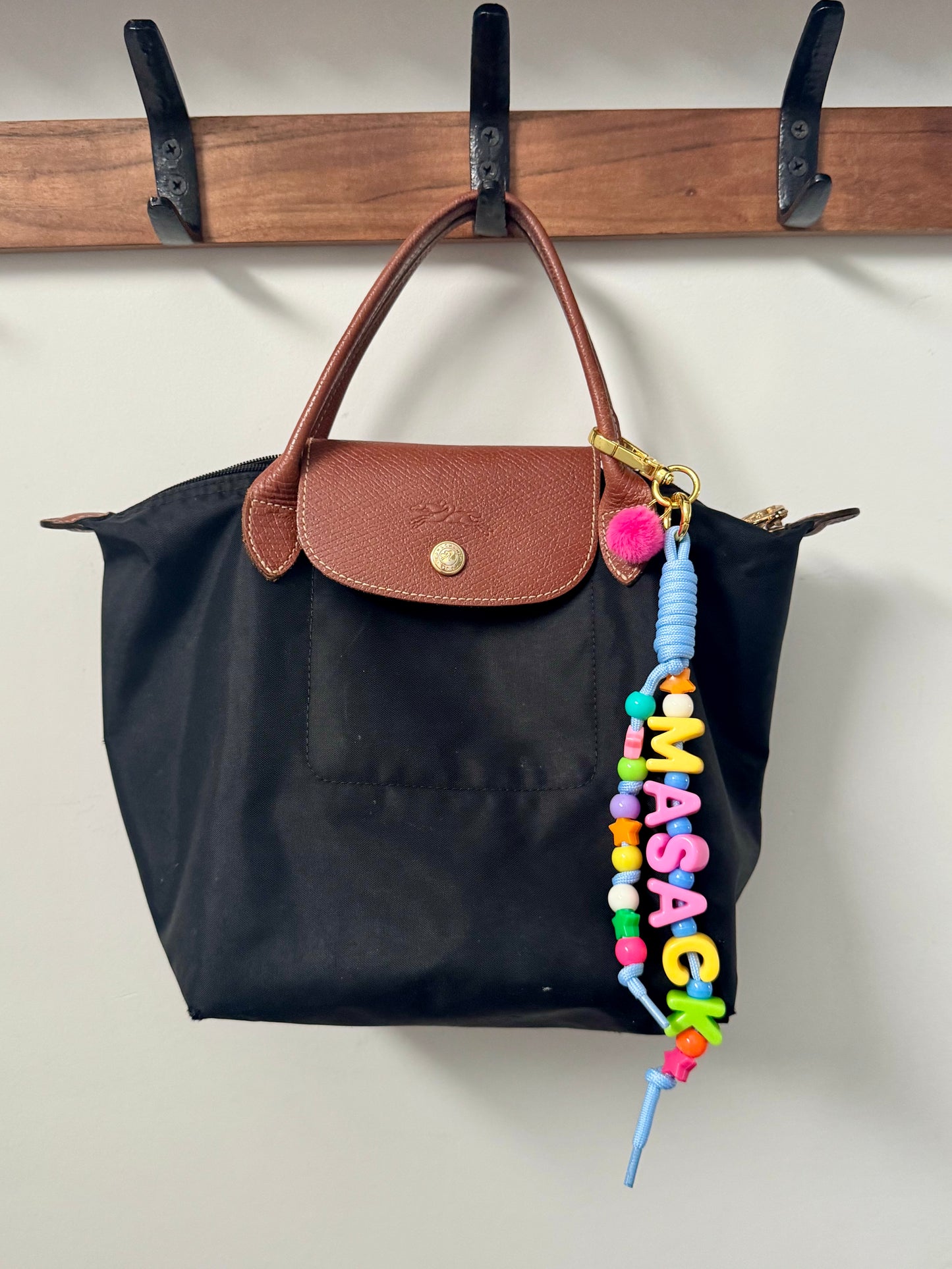 “Masack” Paracord Bag Charm/Keychain